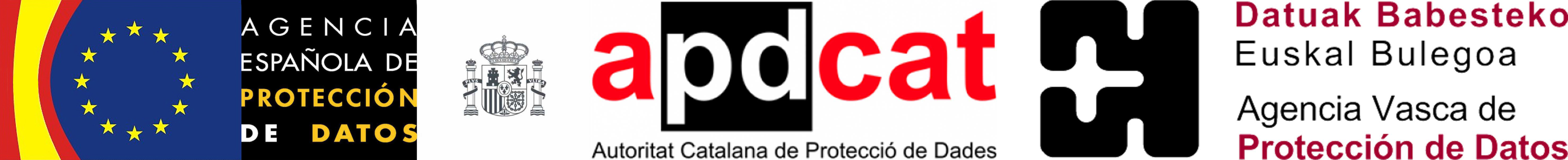 Logo Spanish Agency for Data Protection, Autoritat Catalana de Protecció de Dades and Datuak Babesteko Euskal Bulegoa